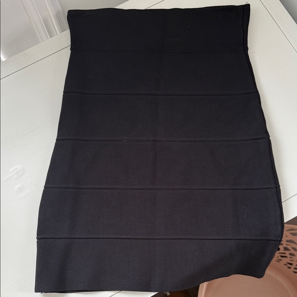 BCBGMaxAzria Black bandage Pencil Skirt
